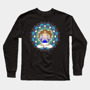 Mandala Emanating Light Long Sleeve T-Shirt